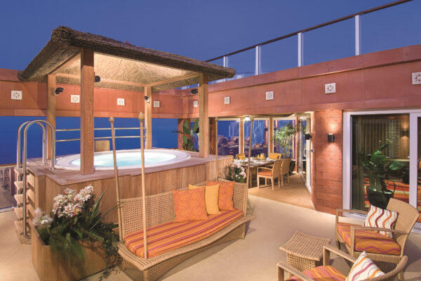 Garden Villa Patio - America's Best Group Cruises