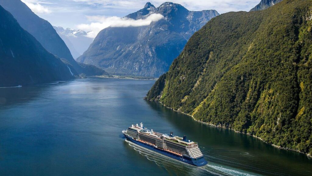 celebrity eclipse cruising in new zealand