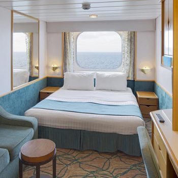 Large OceanView Stateroom Cat. G - Room #4070 Deck 4 Midship Portside
Grandeur of the Seas - Royal Caribbean International